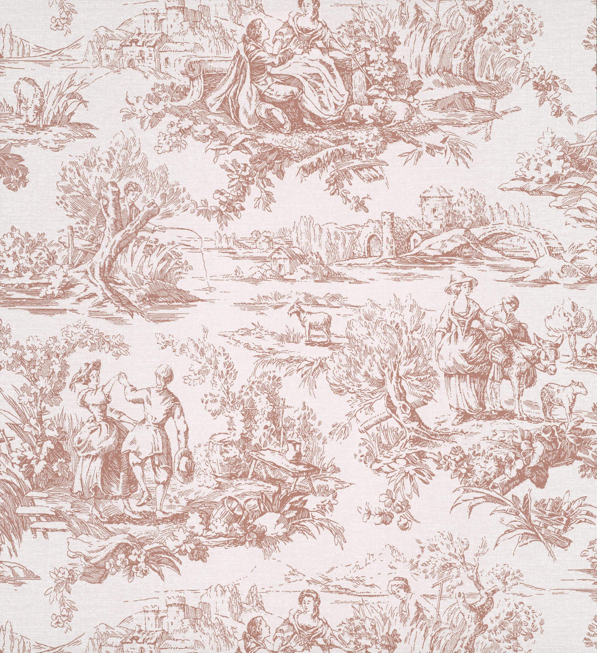 Lovers' Toile BLUSH
