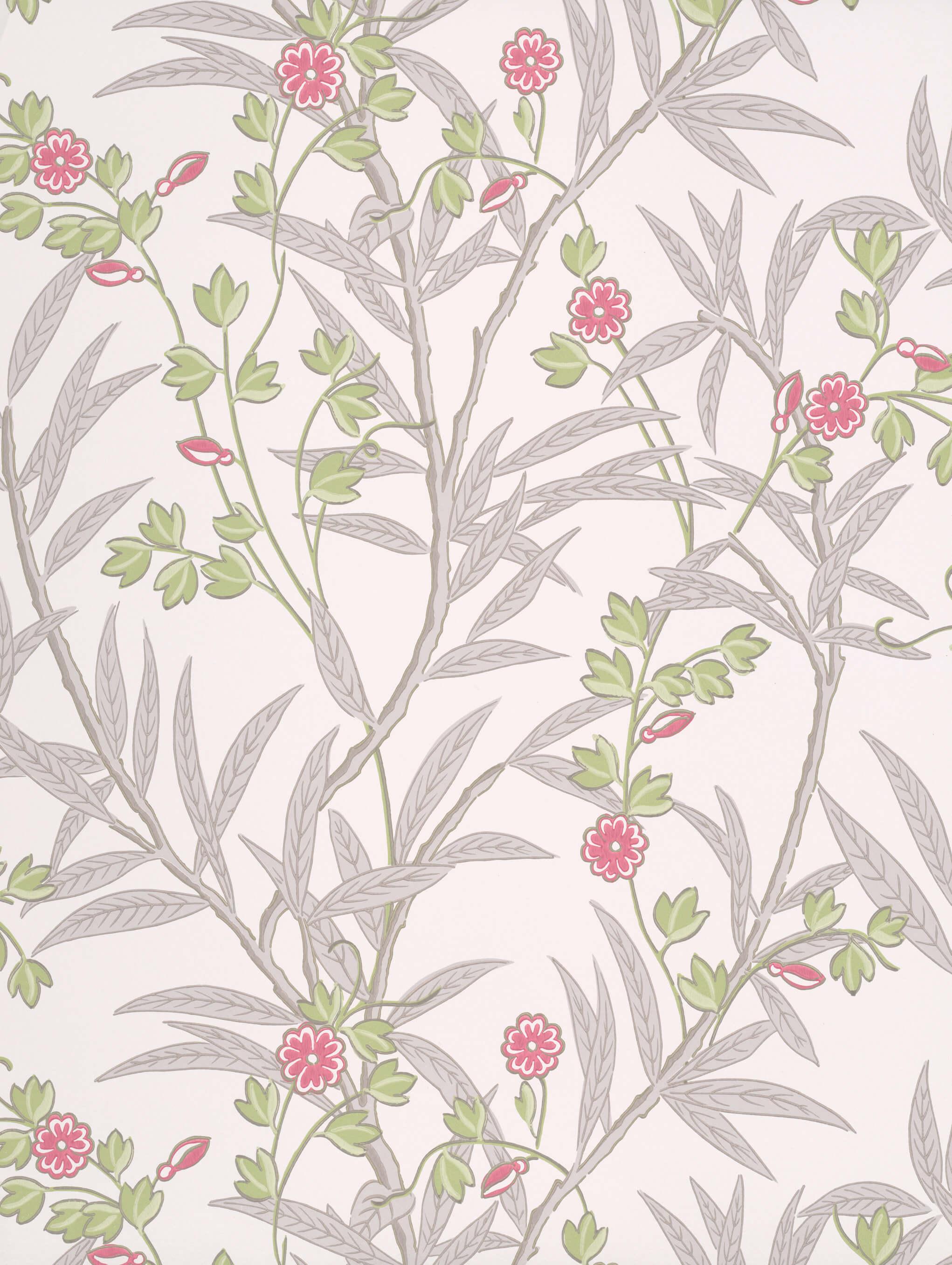 Bamboo Floral Leather