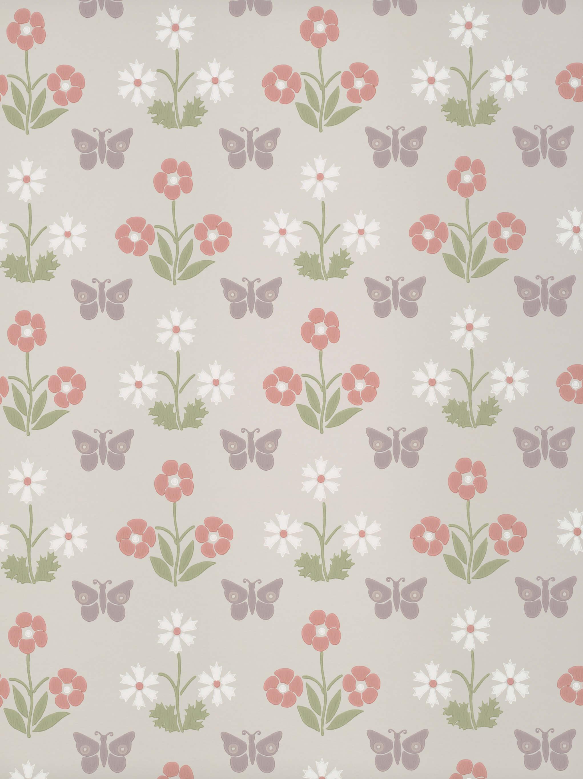Burges Butterfly French Grey