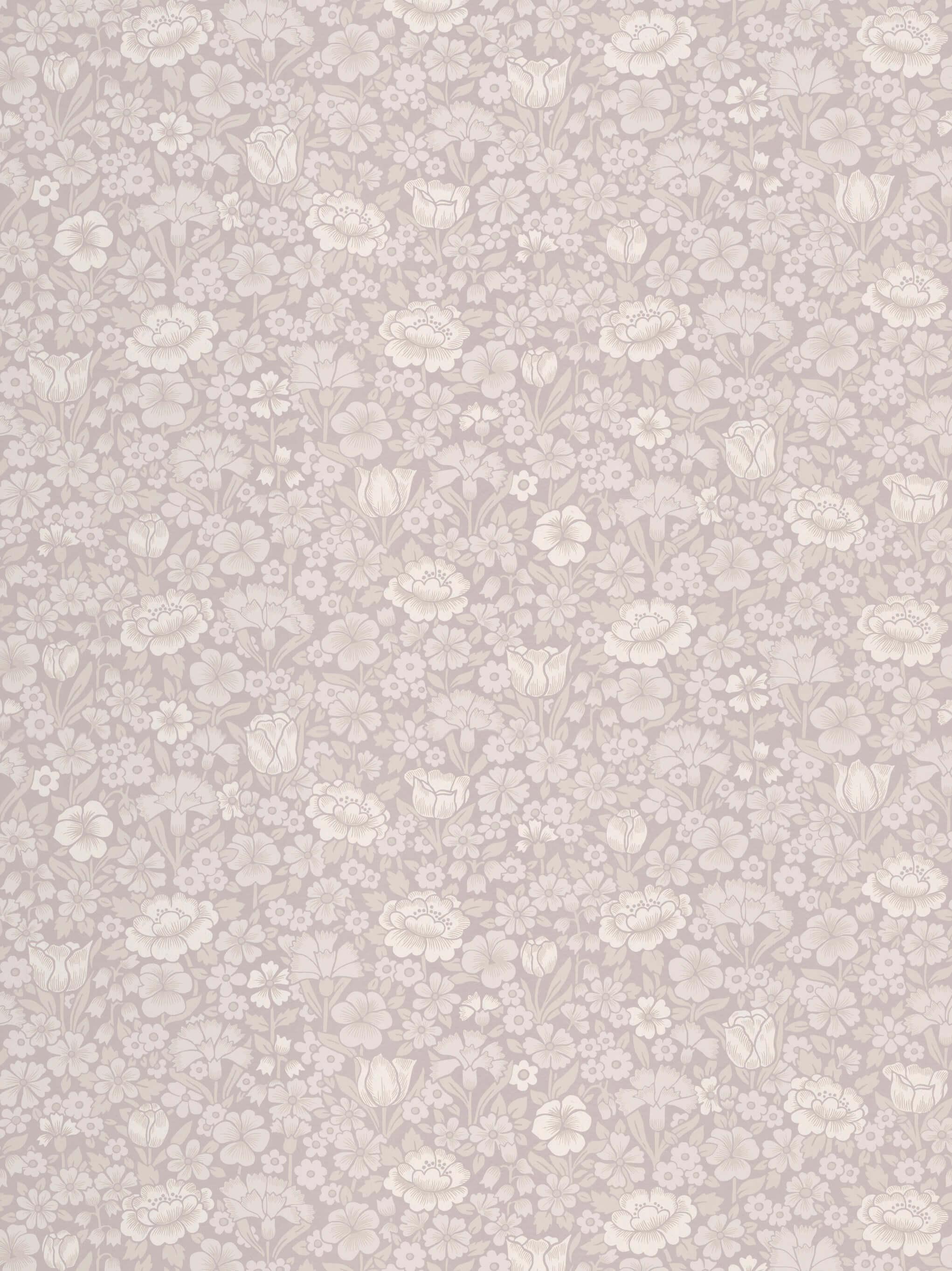 Spring Flowers French Grey