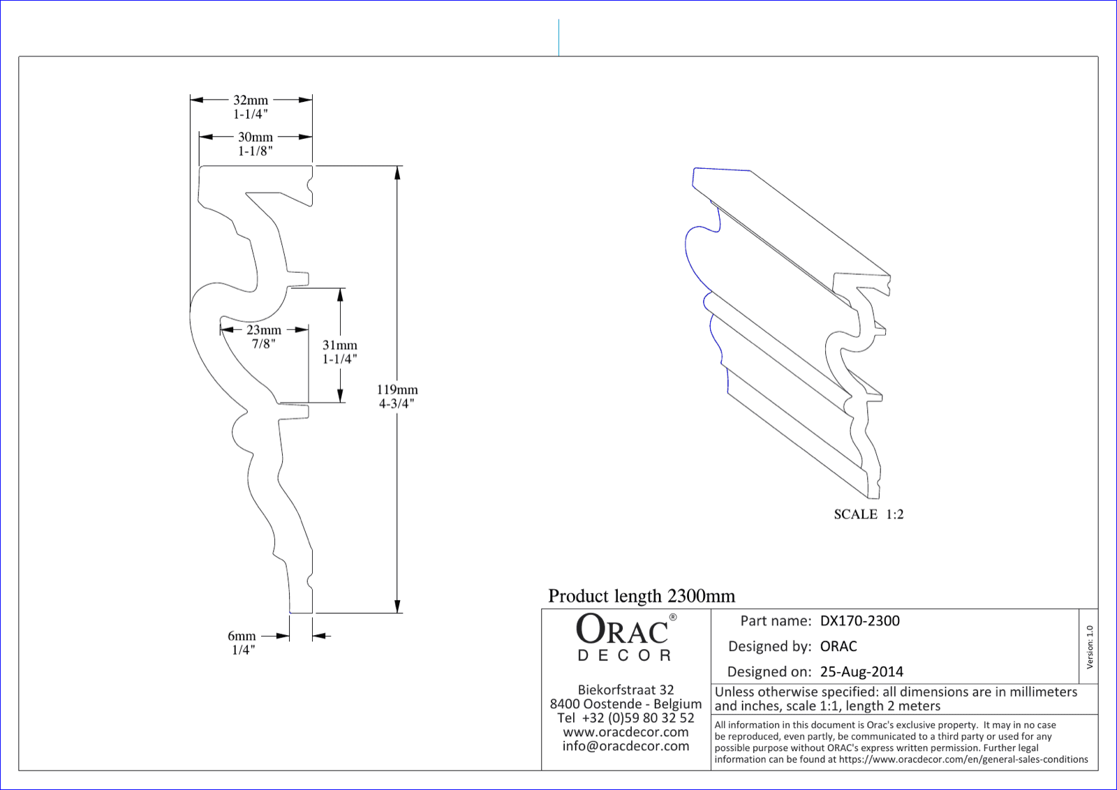 Orac Decor DX170-2300