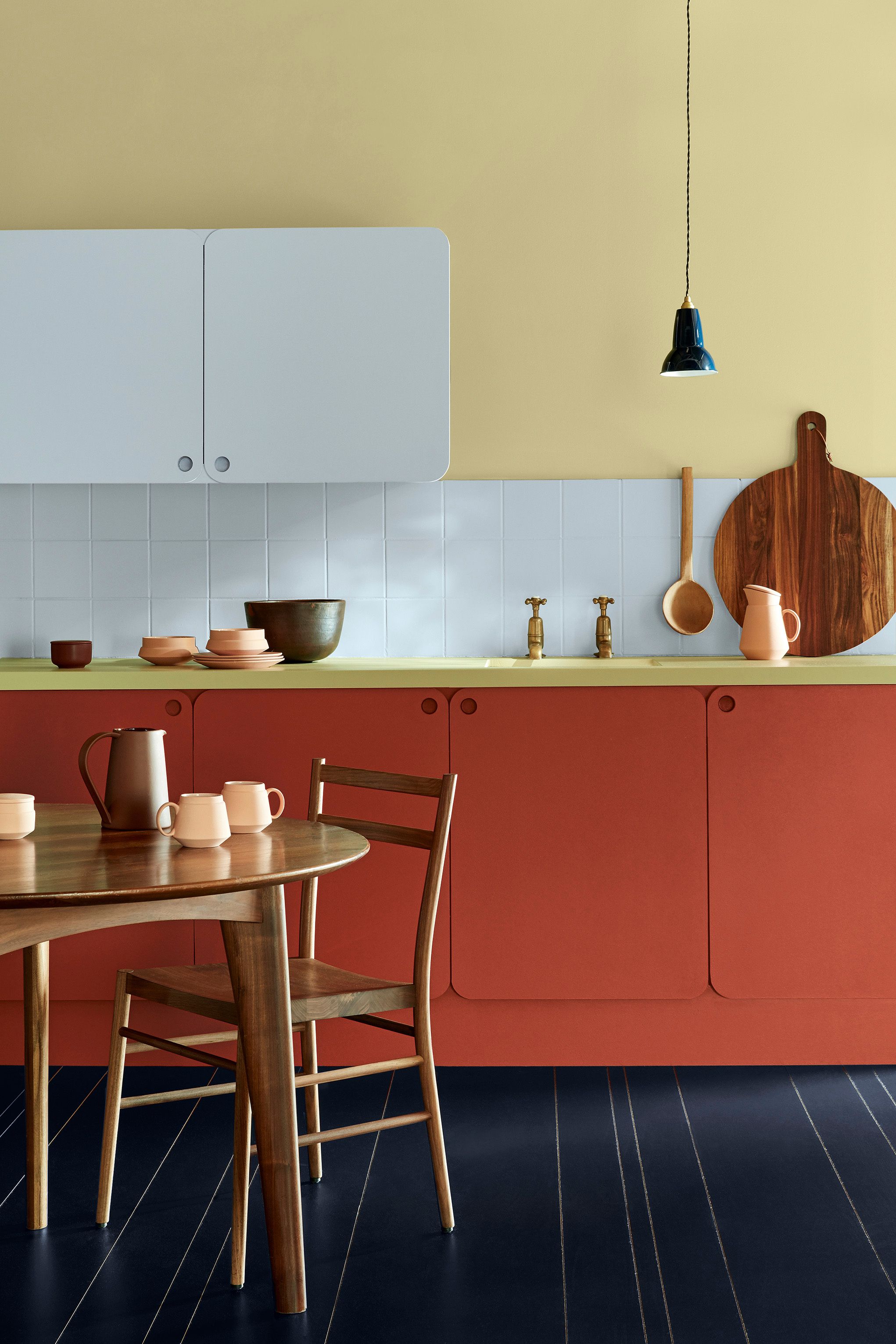 Una estancia pintada con Little Greene